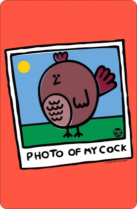 Pop Factory: Photo of My Cock - Greet Tin Card
