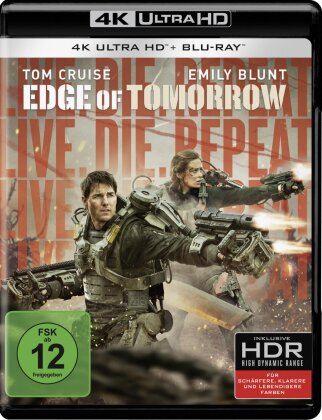 Edge of Tomorrow - Live Die Repeat (2014) (4K Ultra HD + Blu-ray)