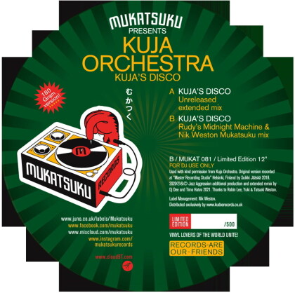 Kuja Orchestra - Kuja's Disco (12" Maxi)