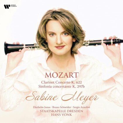 Sabine Meyer & Wolfgang Amadeus Mozart (1756-1791) - Clarinet Concerto K.622/Sinfonia Concertante K.297b (LP)