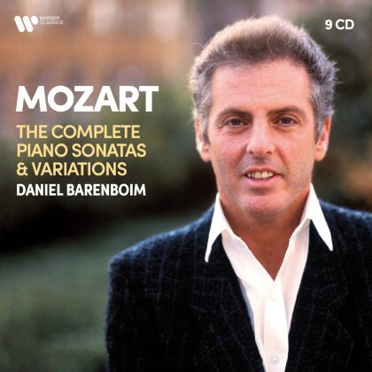 Daniel Barenboim & Wolfgang Amadeus Mozart (1756-1791) - The Complete Piano Sonatas & Variations (Boxset, 9 CDs)