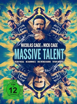 Massive Talent (2022) (Edizione Limitata, Mediabook, 4K Ultra HD + Blu-ray)