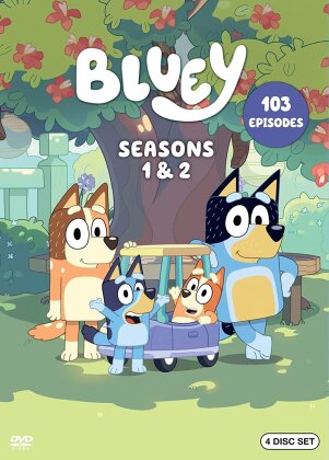 Bluey - Season 1+2 (4 DVDs)