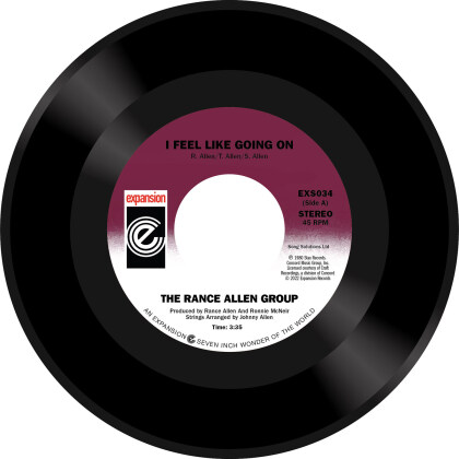 The Rance Allen Group - I Feel Like Going On / Can't Get Enough (7" Single)