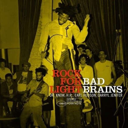 Bad Brains - Rock For Light (2022 Reissue, Punk Note Records, Édition Deluxe, Version Remasterisée, LP)