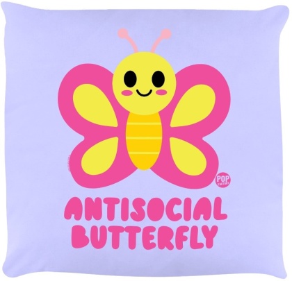 Pop Factory: Antisocial Butterfly - Cushion (Lilac)