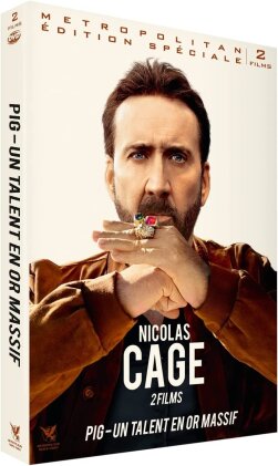 Pig (2021) / Un talent en or massif (2022) - Nicolas Cage - 2 Films (2 DVD)