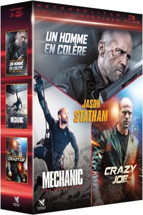 Jason Statham - Crazy Joe / Mechanic : Resurrection / Un homme en colère (3 DVD)