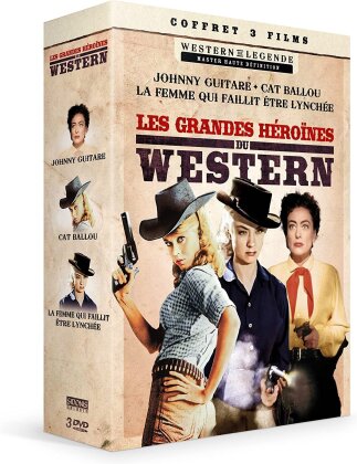 Les Grandes Héroïnes du Western - Johnny Guitare / Cat Ballou / La femme qui faillit être lynchée (Western de Légende, 3 DVD)