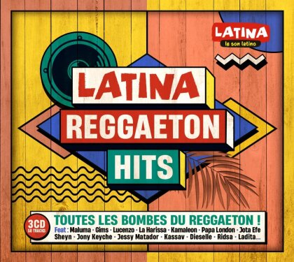 Latina Reggaeton Hits 2022 (3 CDs)