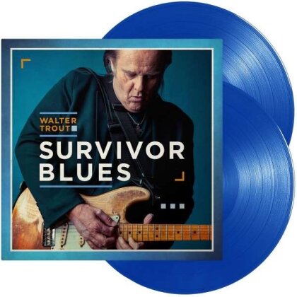 Walter Trout - Survivor Blues (2022 Reissue, Provogue, Limited Edition, Blue Vinyl, 2 LPs)