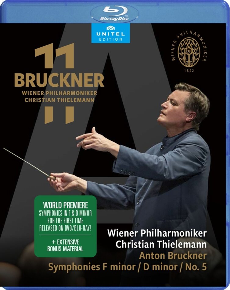 Wiener Philharmoniker & Christian Thielemann - Bruckner 11 - Symphonies F minor / D minor / No. 5