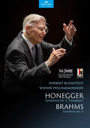 Herbert Blomstedt & Wiener Philharmoniker - Honegger - Symphony No. 3 "Liturgique" / Brahms - Symphony No. 4
