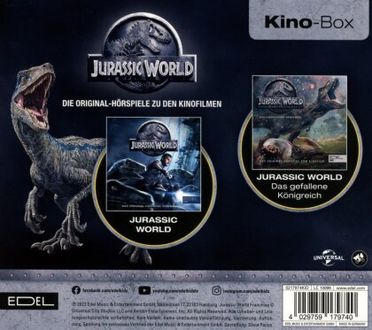 Jurassic World - Jurassic World - Kino-Box (1 & 2) (2 CDs)