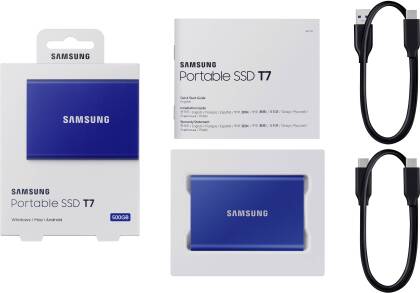 SAMSUNG Portable SSD T7 500GB