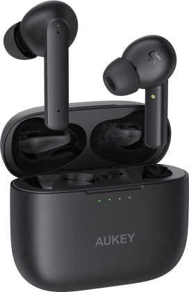 Aukey - Écouteurs sans fil connectés à réduction de bruit active EP-N5