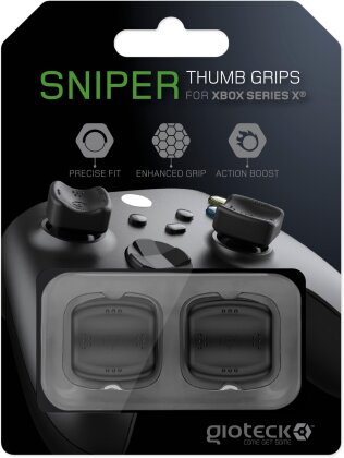 Gioteck - Sniper Thumb Grips Black for Xbox Series
