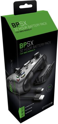 Gioteck - BPSX Battery Pack Black for Xbox Series