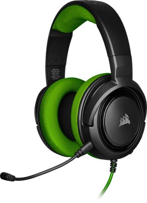 Corsair HS35 Gaming Headset Green