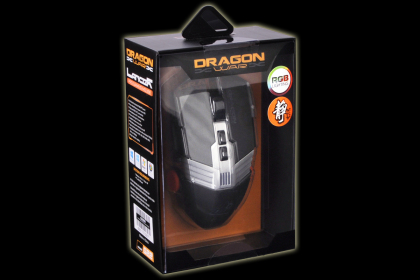 Dragonwar G22 7000DPI Souris de jeu RGB ergonomique et personnalisable à 7 boutons - Noir