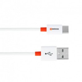 Skross Charge'n Sync Type C USB, USB 2.0 Standard, white - retail packaging 2m