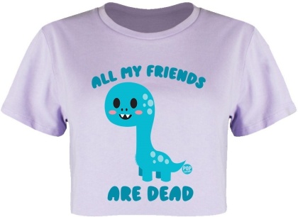 Pop Factory: All My Friends Are Dead - Boxy Crop Top