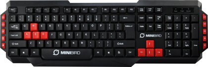 MiniBird Gonolek Wired Keyboard Qwerty - (UK-Layout)