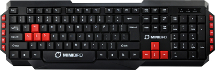 MiniBird Gonolek Wired Keyboard Qwertz - (Swiss Layout)