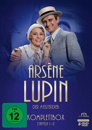 Arsène Lupin - Der Meisterdieb - Komplettbox - Staffel 1+2 (Fernsehjuwelen, 8 DVDs)