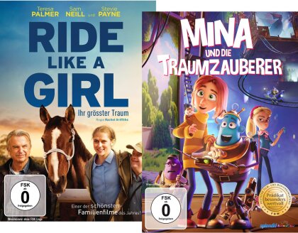 Mina und Die Traumzauberer / Ride Like A Girl (2 DVDs)