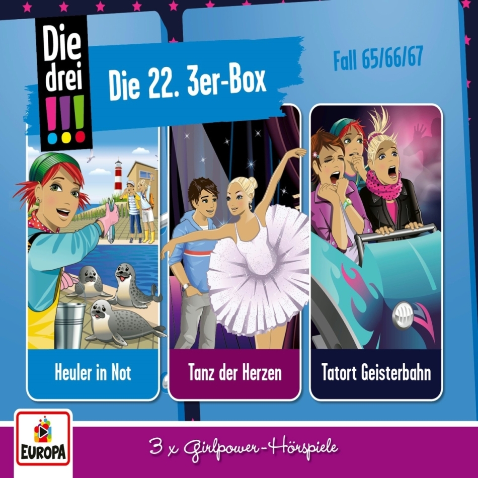 Die Drei !!! - 22./3er Box - Folgen 65 - 67 (3 CDs)