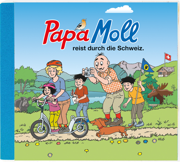 Papa Moll - Papa Moll reist durch die Schweiz