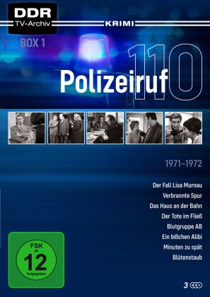 Polizeiruf 110 - Box 1: 1971-1972 (DDR TV-Archiv, 3 DVD)