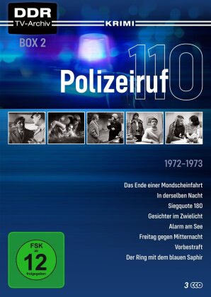 Polizeiruf 110 - Box 2: 1972-1973 (DDR TV-Archiv, 3 DVD)