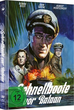 Schnellboote vor Bataan (1945) (Extended Edition, Édition Limitée, Mediabook, Blu-ray + DVD)