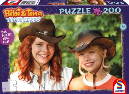 Bibi & Tina Einfach anders: Beste Freundinnen für immer - 200 Teile Puzzle