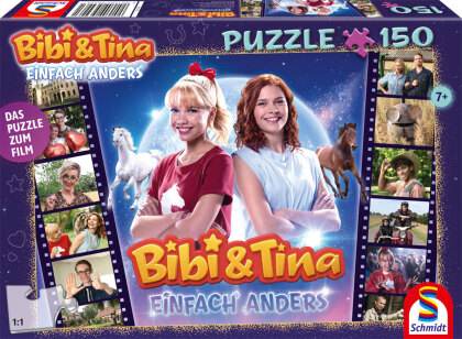 Bibi & Tina Einfach anders: - 150 Teile Puzzle