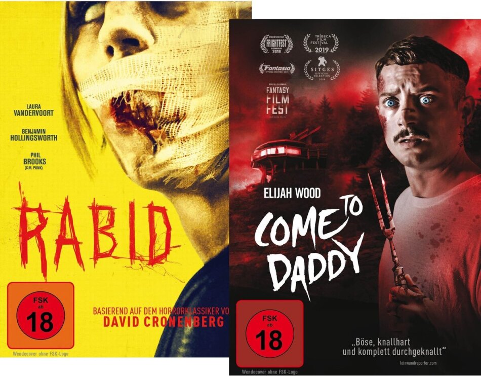 Come To Daddy / Rabid (2 DVDs)