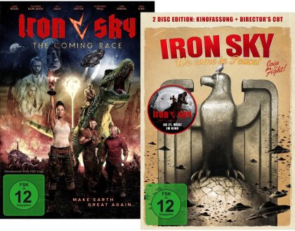 Iron Sky: Wir kommen In Frieden / Iron Sky: The Coming Race (2 DVDs)