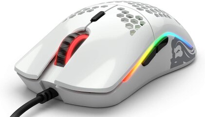 Glorious Model O- Gaming Mouse - glossy white