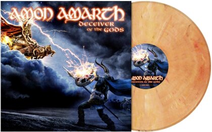 Amon Amarth - Deceiver Of The Gods (2022 Reissue, Beige Red Marbled Vinyl, LP)