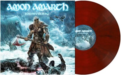 Amon Amarth - Jomsviking (2022 Reissue, Ruby Red Marbled Vinyl, LP)