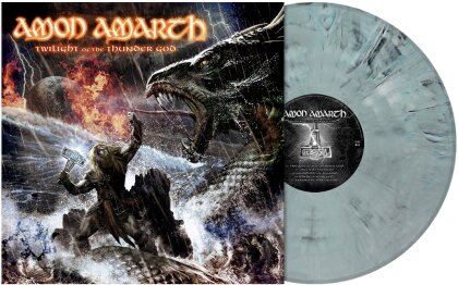 Amon Amarth - Twilight Of The Thunder God (2022 Reissue, Grey Blue Marbled Vinyl, LP)