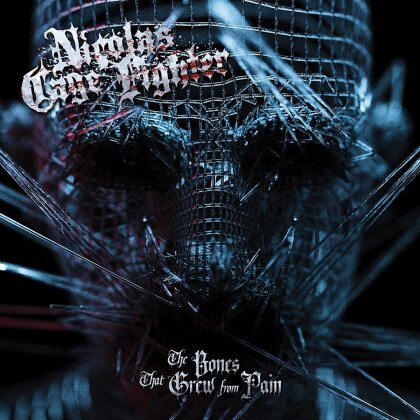 Nicolas Cage Fighter - The Bones That Grew From Pain (Blue/Black Marbled Vinyl, LP)