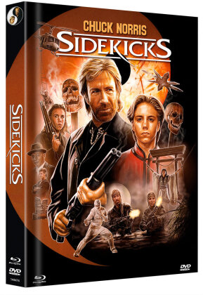 Sidekicks (1992) (Cover B, Limited Edition, Mediabook, Blu-ray + DVD)
