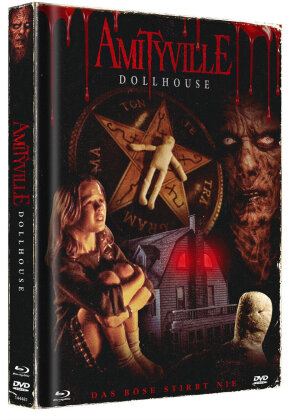 Amityville: Dollhouse - Das Böse stirbt nie (1996) (Cover C, Limited Edition, Mediabook, Blu-ray + DVD)