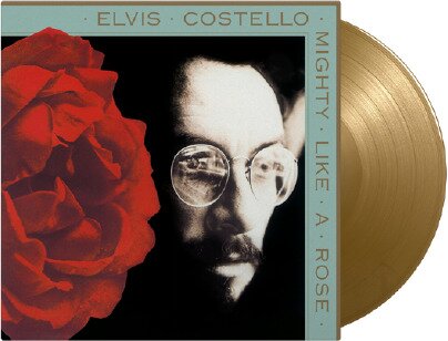 Elvis Costello - Mighty Like A Rose (2022 Reissue, Music On Vinyl, limited to 2500 Copies, Limited Edition, Gold Colored Vinyl, LP)