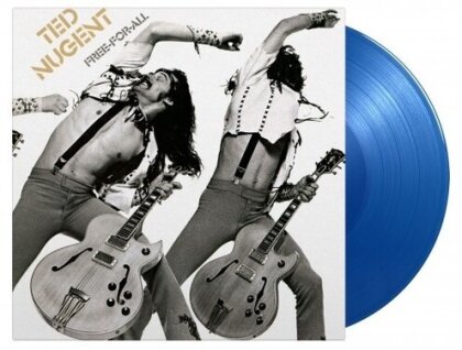 Ted Nugent - Free For All (2022 Reissue, Music On Vinyl, Gatefold, Limited to 1000 Copies, Translucent Blue Vinyl, LP)