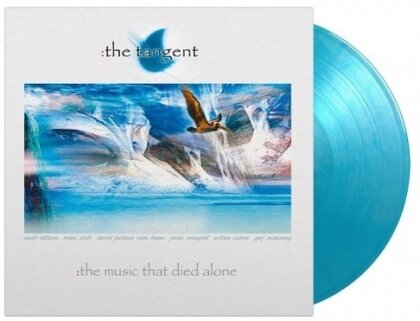 The Tangent - Music That Died Alone (2022 Reissue, Music On Vinyl, Limited to 1000 Copies, Limited Edition, Crystal Clear, Silver & Blue Marbled Vinyl, LP)