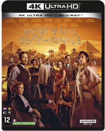 Mort sur le Nil - Death on the Nile (2022) (4K Ultra HD + Blu-ray)